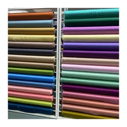 122 Solid Color natural real Silk Satin Fabric, 16mm MulberrySilk for Qipao Lining, Dresses, and Shirts