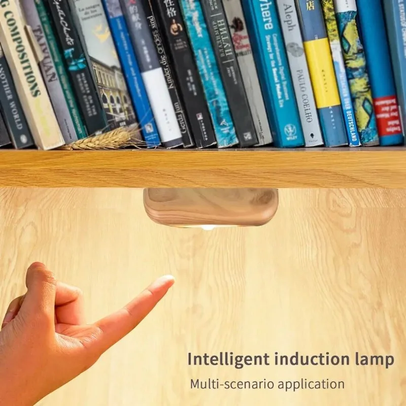 LED night light wireless battery intelligent human motion sensor suitable for wardrobe cabinets stairs corridor bedroom