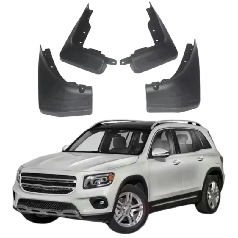 

High Quality Car Accessories PP+TPR Car Mudguard Mudflaps Fender for GLB 2019-