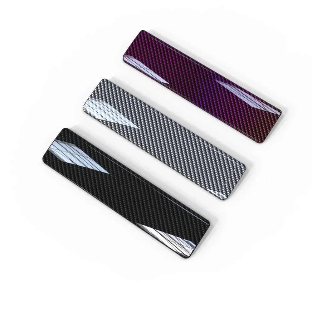 Carbon Fiber Textured Keyboard Plam Rest Costom Acrylic Gloss Keyboard Holder Gaming Accessories for 64/87 Keyboard Palm Support