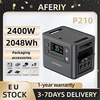 AFERIY P210 Portable Power Station 2400W Solar Generator 2048Wh LiFePO4 Battery Home Backup Outdoor Camping Mobile Power