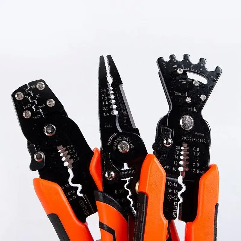 Hot 1Pcs Electrical Bending Pliers Crimping Bending Tools Multifunctional Wire Bending Device Folding Pliers Stripping Pliers