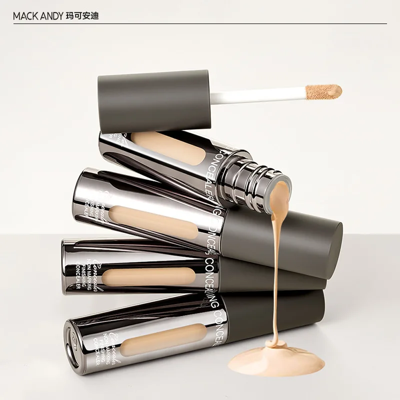 

Markoandy Flawless Concealer Covers Spots, Acne Marks, Dark Circles, Tear Troughs, And Is Waterproof And Non-sticky