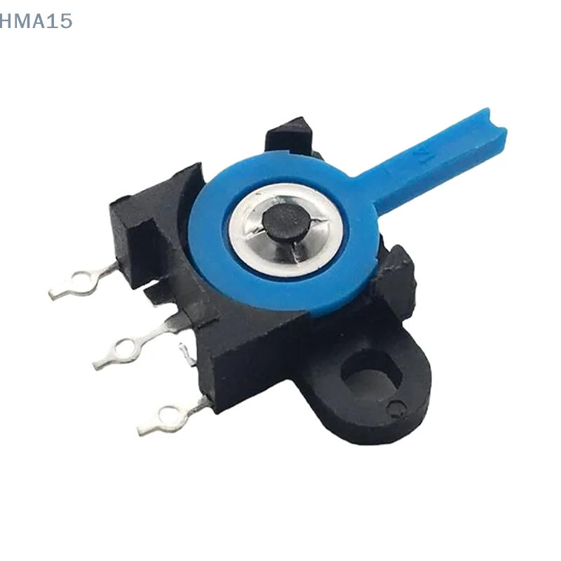 [EL] 10 قطعة مفتاح كشف ملحوم KFC-V-213 ثلاثة دبوس التصحيح الأذن واحدة مقبض أزرق إعادة تعيين مفتاح اهتزاز اليسار واليمين