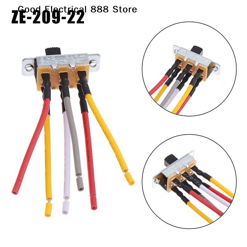【GE】1Pcs Hot Sale Double Rows Reverse Direction 6 Pin 3 Gears Switch ZE-209-22 For Ceiling Fan