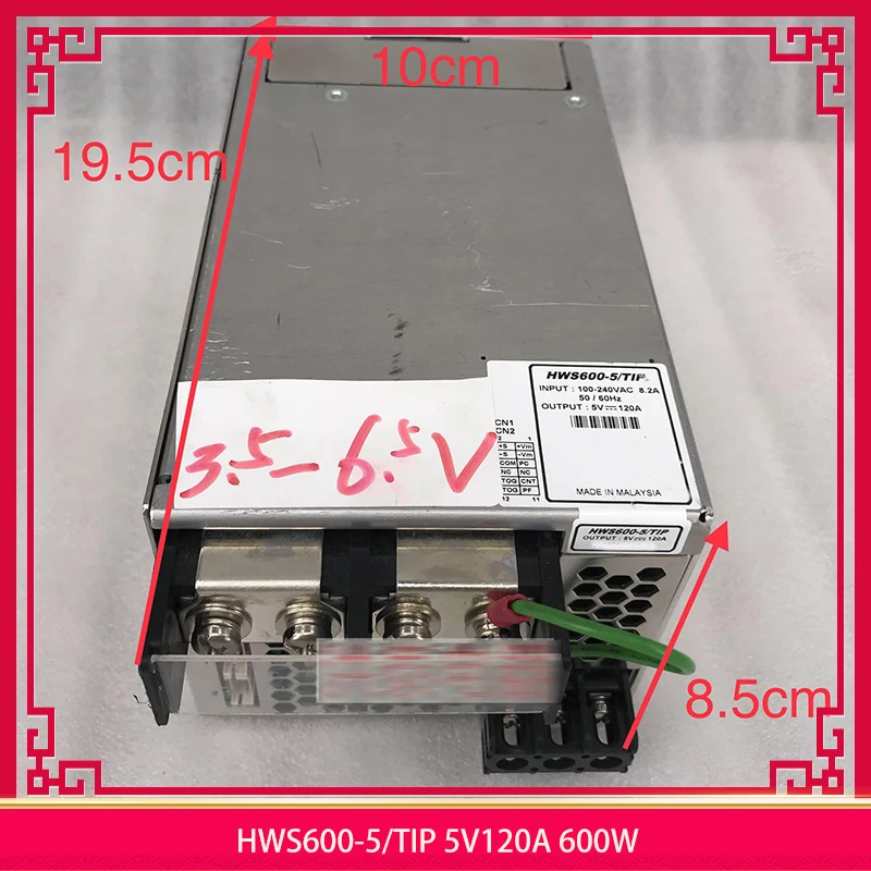 HWS600-5/TIP 5V120A 600W For TDK-LAMBDA Voltage Adjustable 3.5V-6.5V High Quality Fully Tested Fast Ship