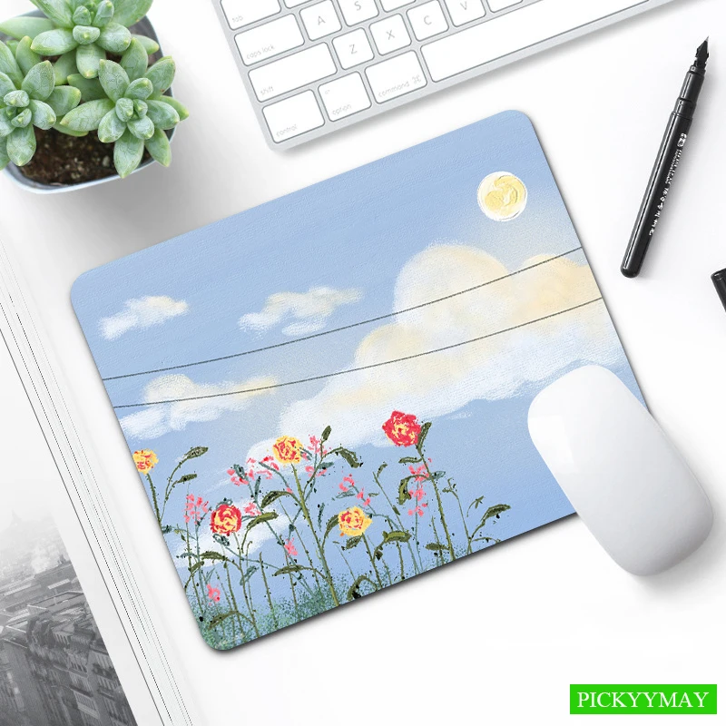 

Scenery Small Mousepad XS Mouse Pad Office Desk Mat Pretty 20x25cm Mouse Mat Design Little Desk Mat For Laptop