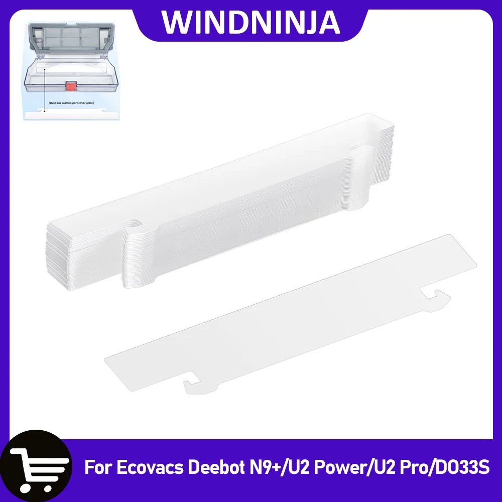 Parts DustBin Flap For Ecovacs Deebot N9+/U2 Power/U2Pro/DO33S Vacuum Cleaner Dust Bin Baffle Dust Box Suction Port Cover Plate