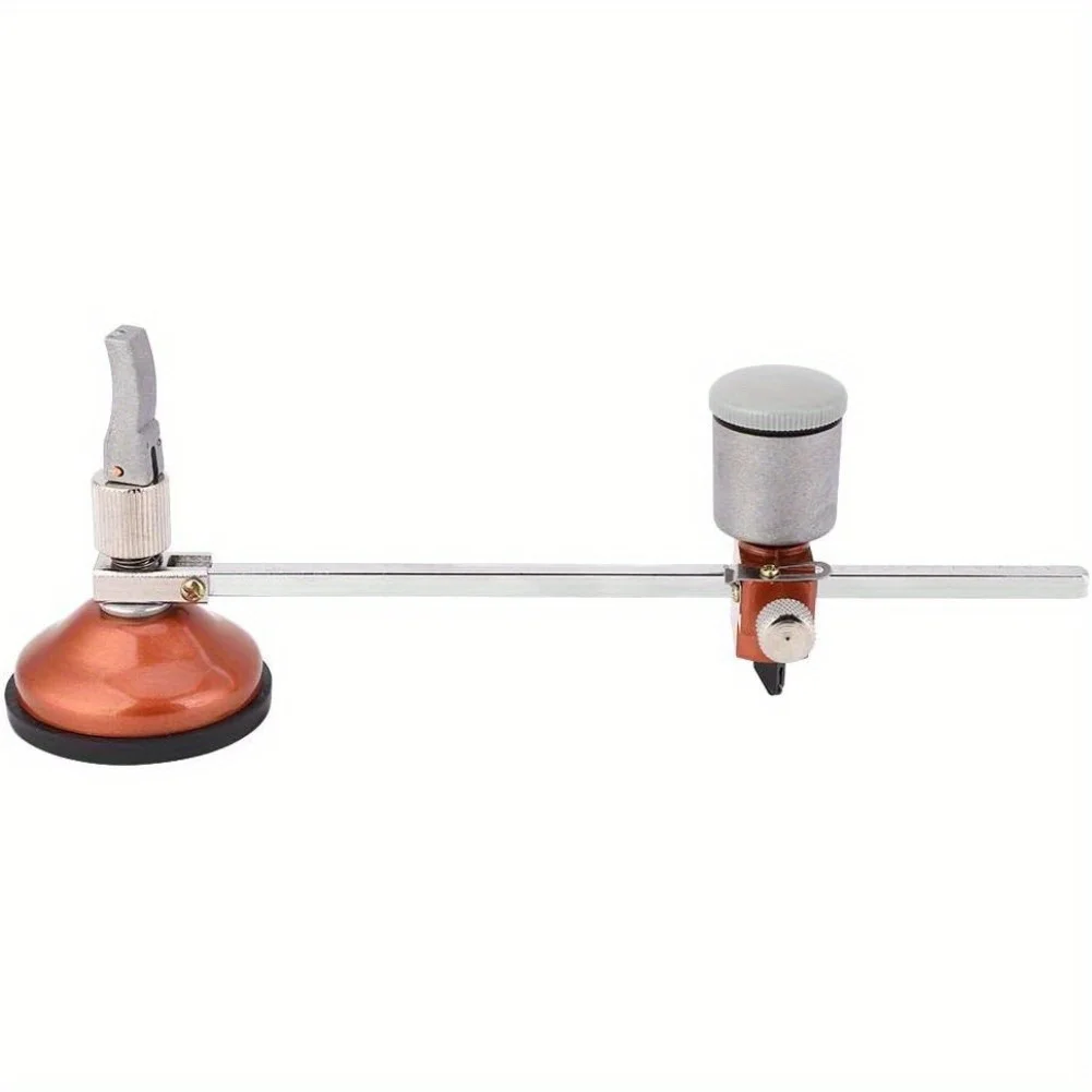 Mirror cutter, 360° rotating glass circular cutter Compass, 40 cm diameter adjustable circular cutting tool, glass tool