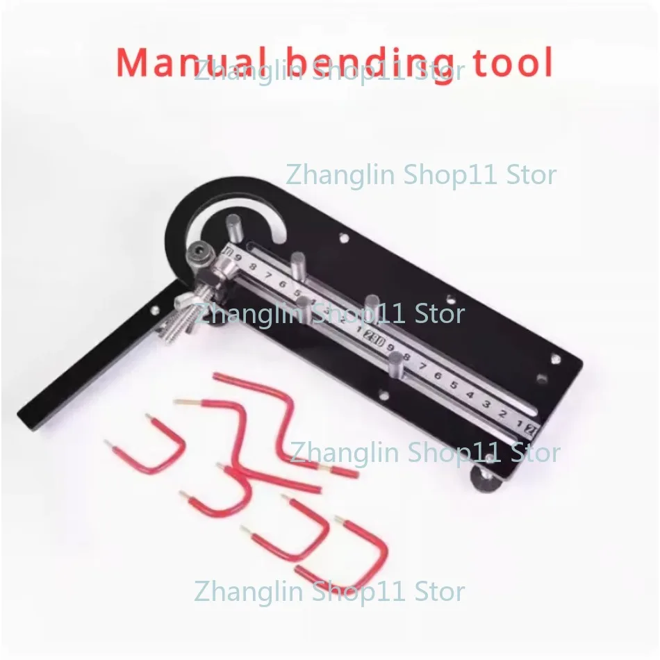 

1pc New Manual Wire Bending Machine Cable Harness Benders BV Hard Wire Small Folding Machine Copper Wire Bender Tool