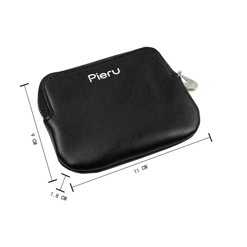 Coin Purse Mini Multifunctional Key Money Bag Simple Solid Color Portable Convenient And Practical Small Zipper Wallet