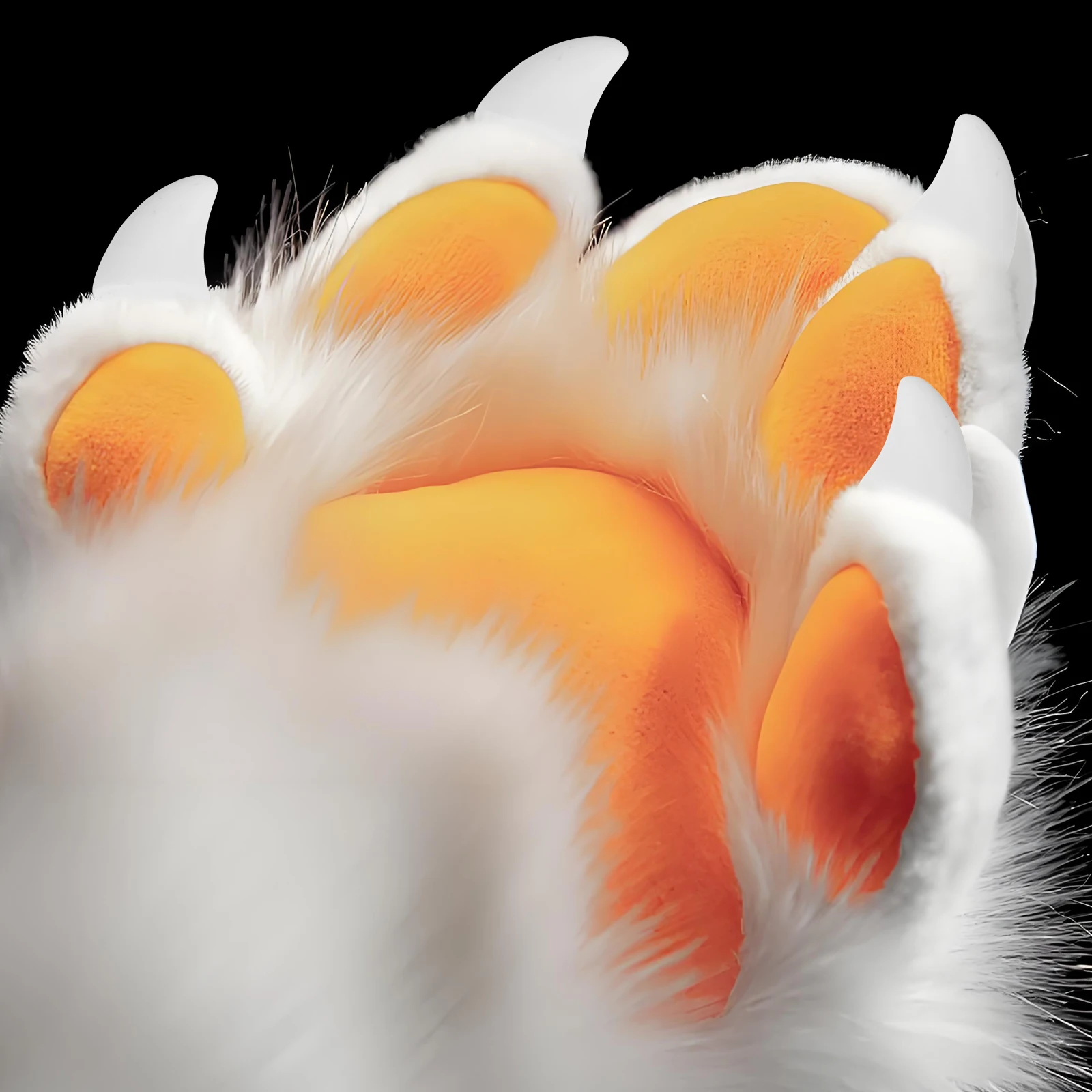 

8 Pcs Obtuse-angled Nails Cosplay Accessories Furry Diy Fake for Paw Gloves Animal Resin Claw Accessory