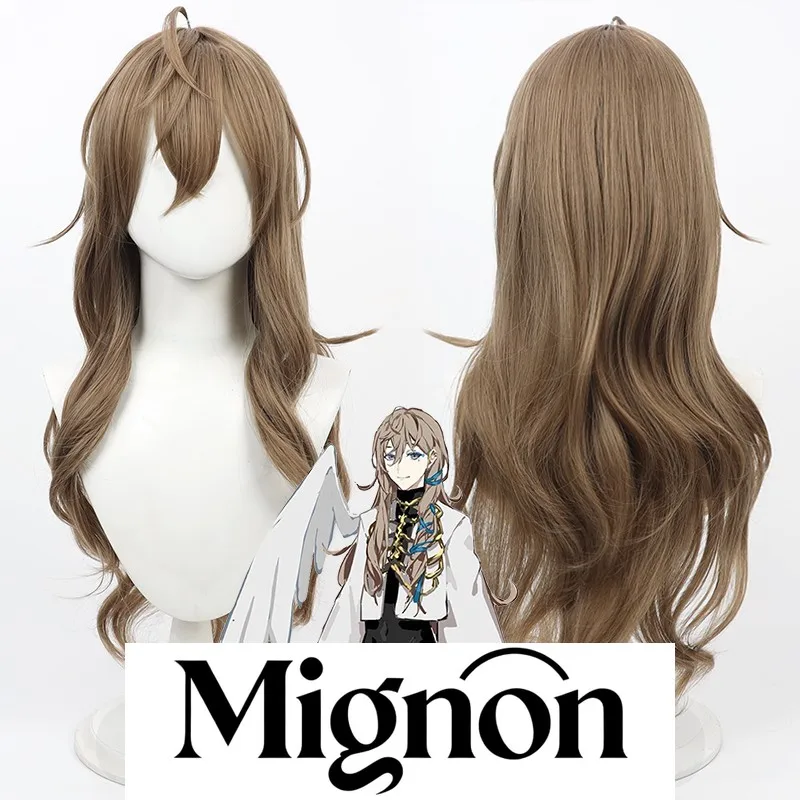 

Nijisanji VTuber Kageyame Shishi cosplay wig wavy long hair Halloween gift