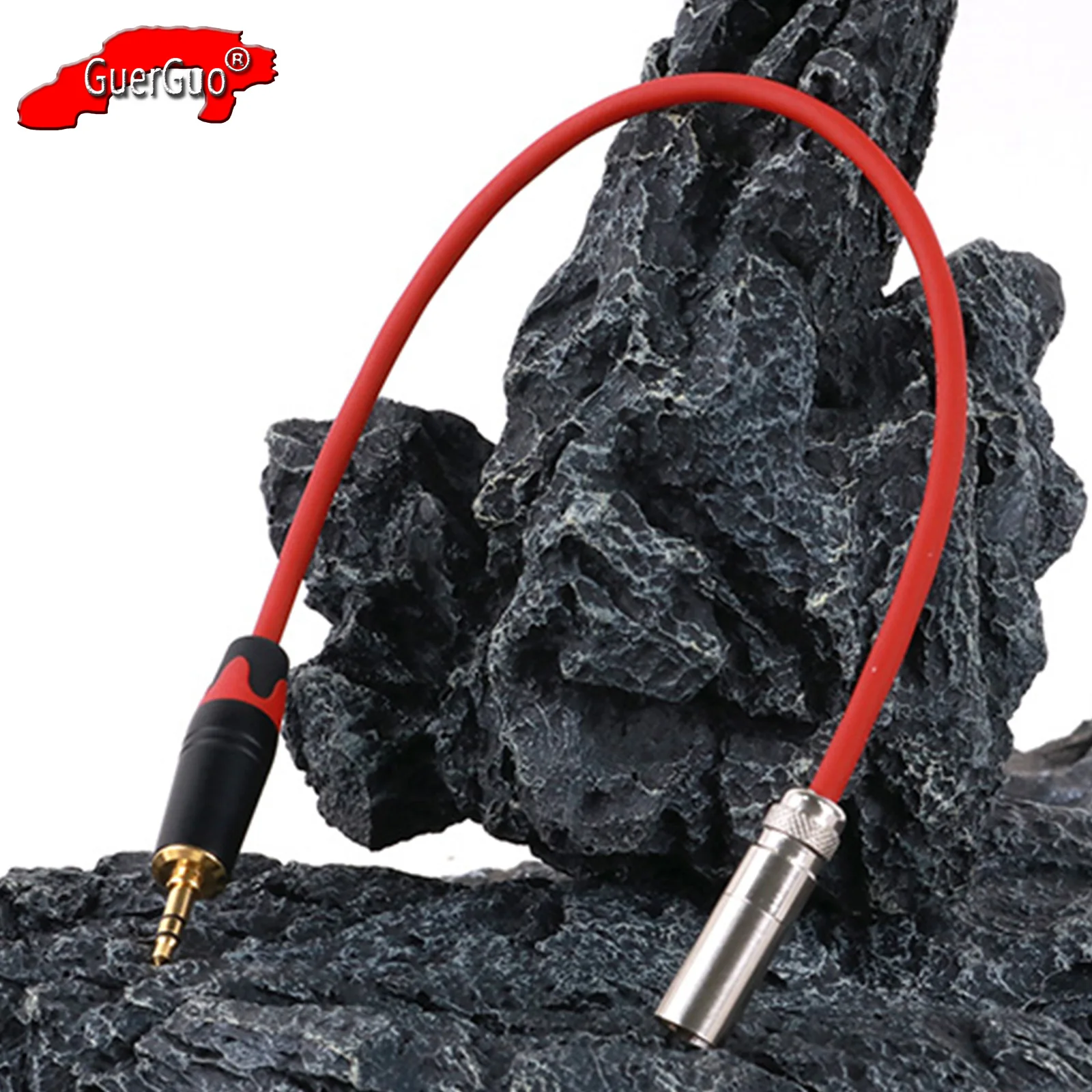 3.5mm to Mini XLR Male Balanced Audio Cable,Mini XLR 3Pin to 1/8