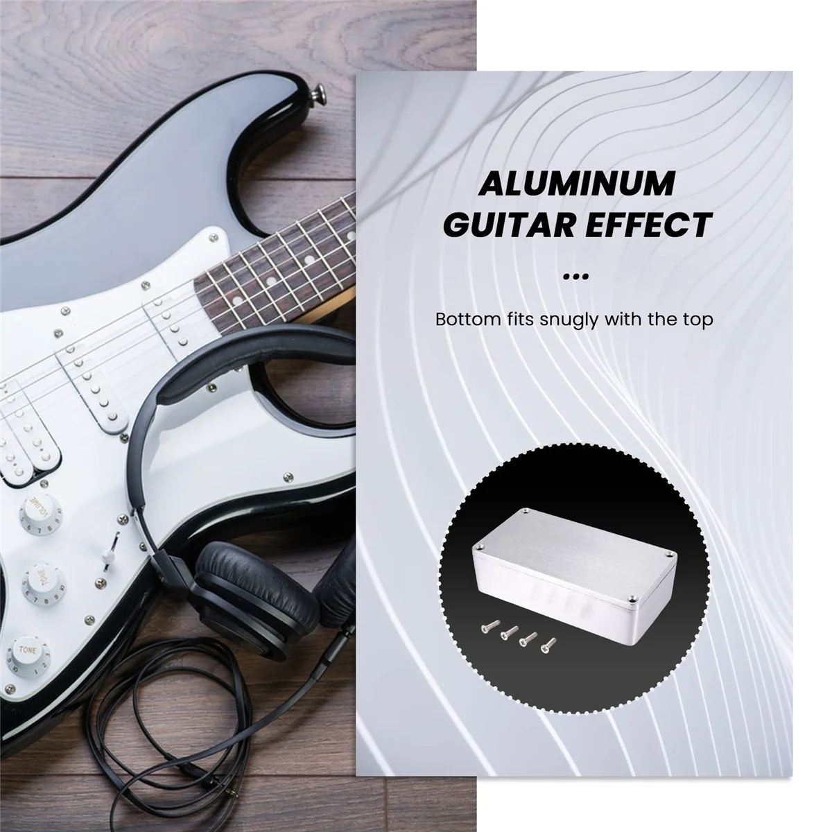 Diecast Aluminium Electronics Project Box Case Enclosure Instrument Waterproof, Standard 1590B 112X60x31mm