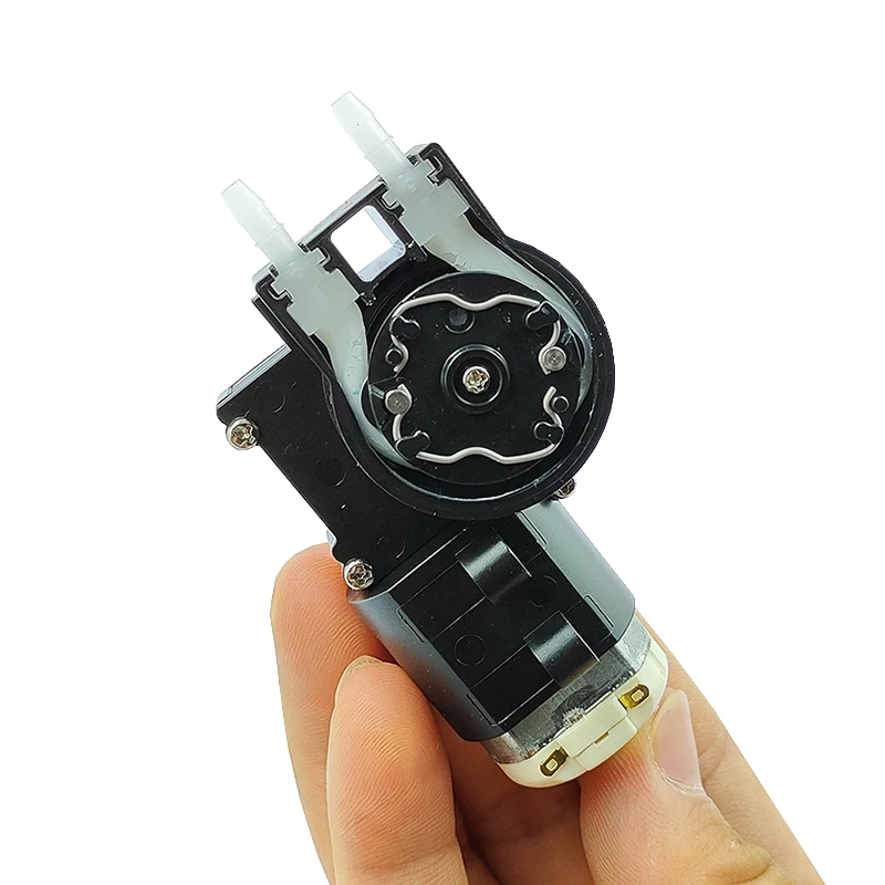 

DC 3V 3.7V 5V Small Mini 280 Motor Peristaltic Dosing Pump Self-priming Suction Water Liquid Pump Reversible Squeeze Pump