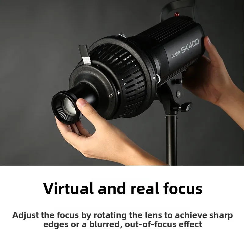 Focusing condenser camera light, flash, styling beam lens