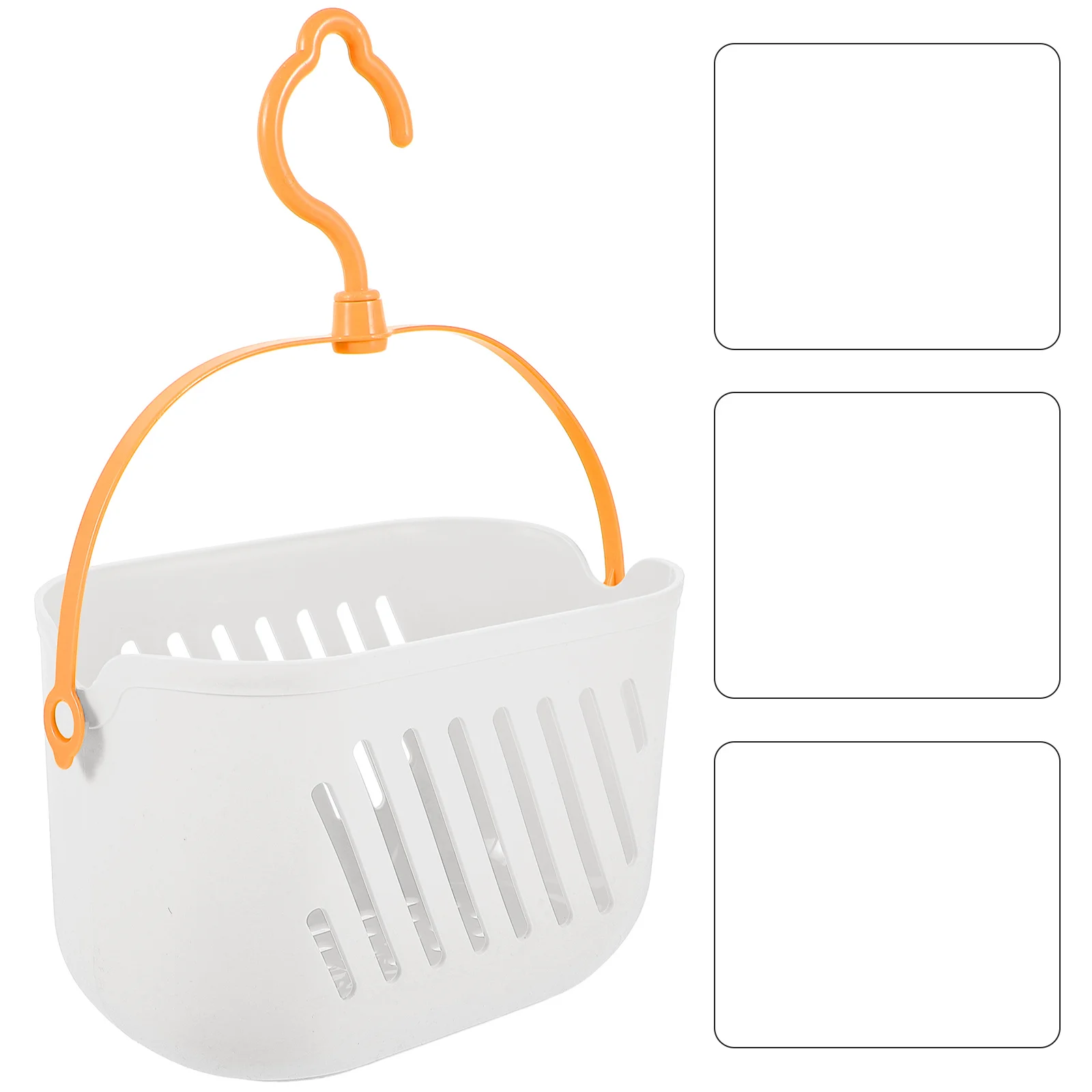 

Plastic Bathroom Hanging Basket Shower Organizer Storage Caddy for Toiletries Cleaning Supplies and Items