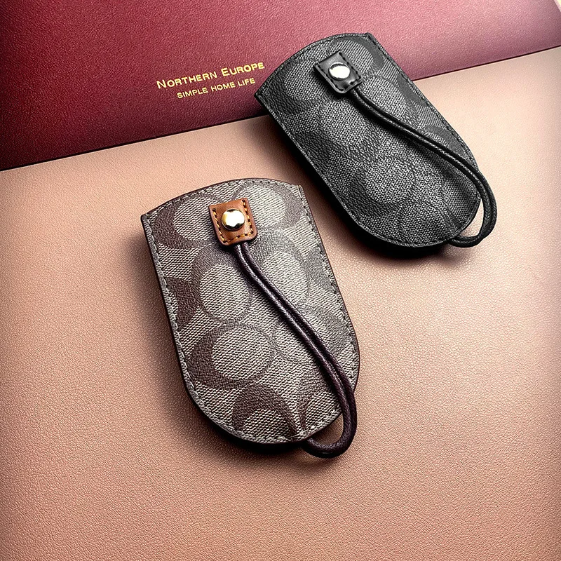 Fashion Simple New Men's and Women's Multi-Function Key Bag Fashion Retro Car Key Bag Remote Control Storage Bag