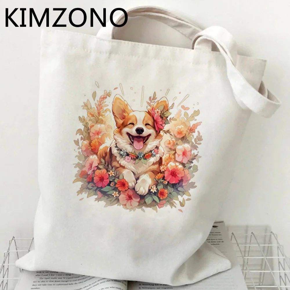 

Corgi shopping bag shopper grocery bolsa jute bag shopping bag shoping net boodschappentas sac tissu