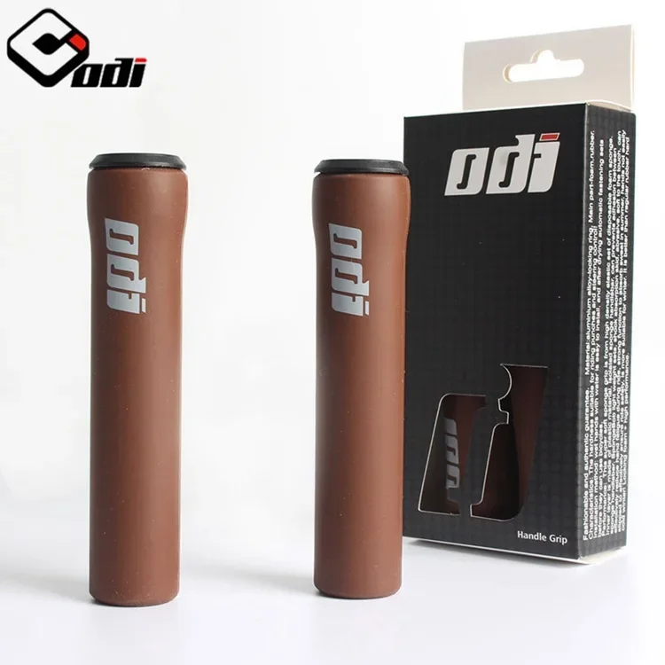 ODI USA Ultra-Light Silicone Bicycle Grips Shock-Absorbing Off-Road Cycling Handlebar Grips for Mountain And Folding Bikes