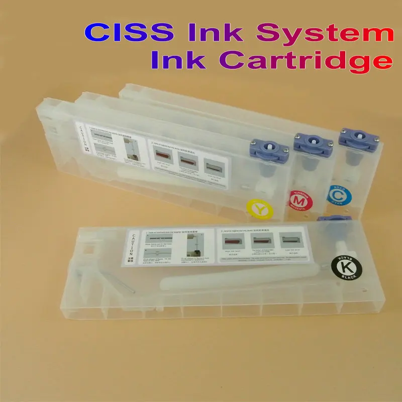 Sistema de tinta Ciss para impresora, cartucho de tinta para Roland Mimaki Mutoh Zhongye Allwin Smart Xuli wi-color Ciss, sistema de tinta de impresión a granel