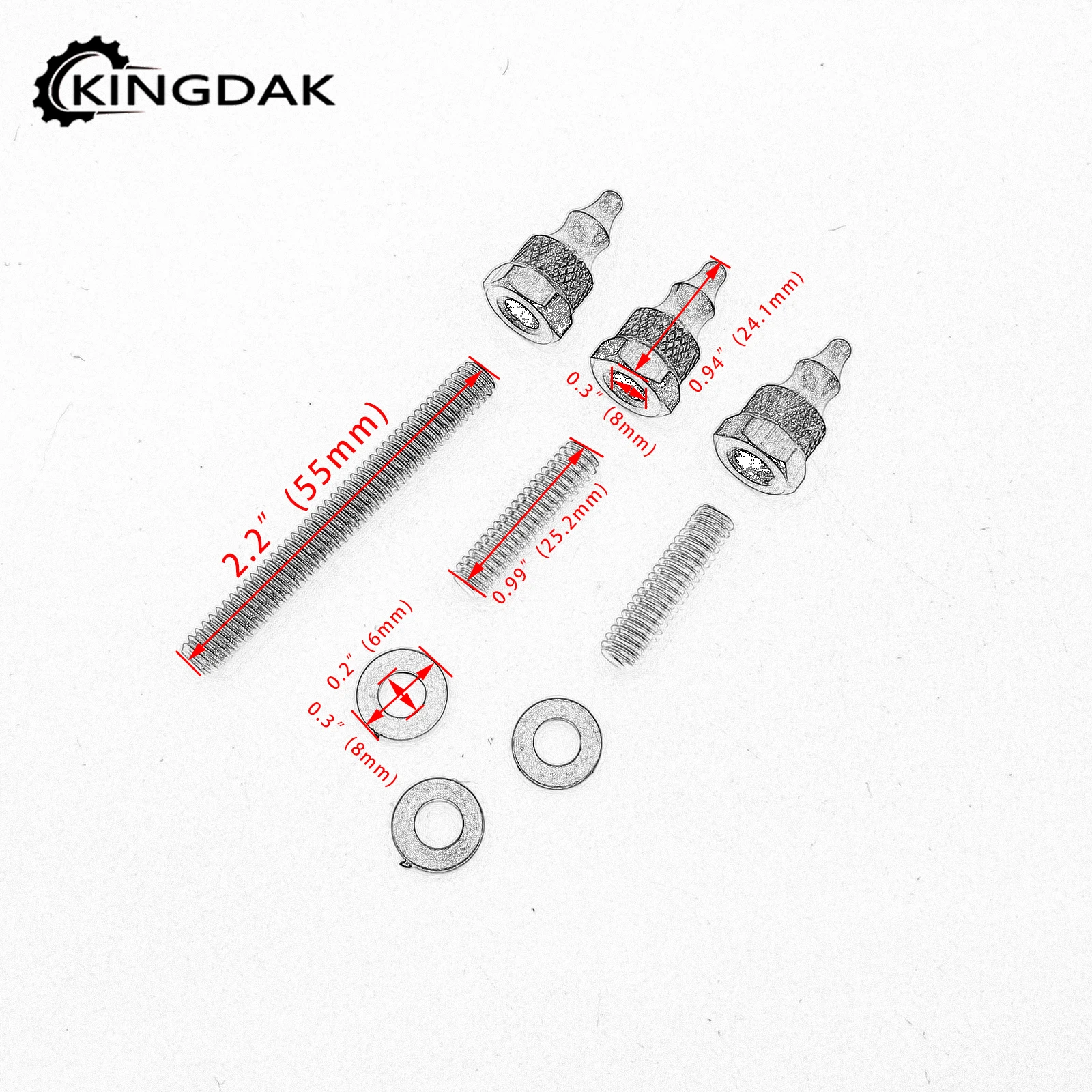 Windscreen Mounting Bolt Screws Kit Spike Aluminum For Harley Touring Electra Street Tour Tri Glide FLHTCUTG Ultra Limited FLHT