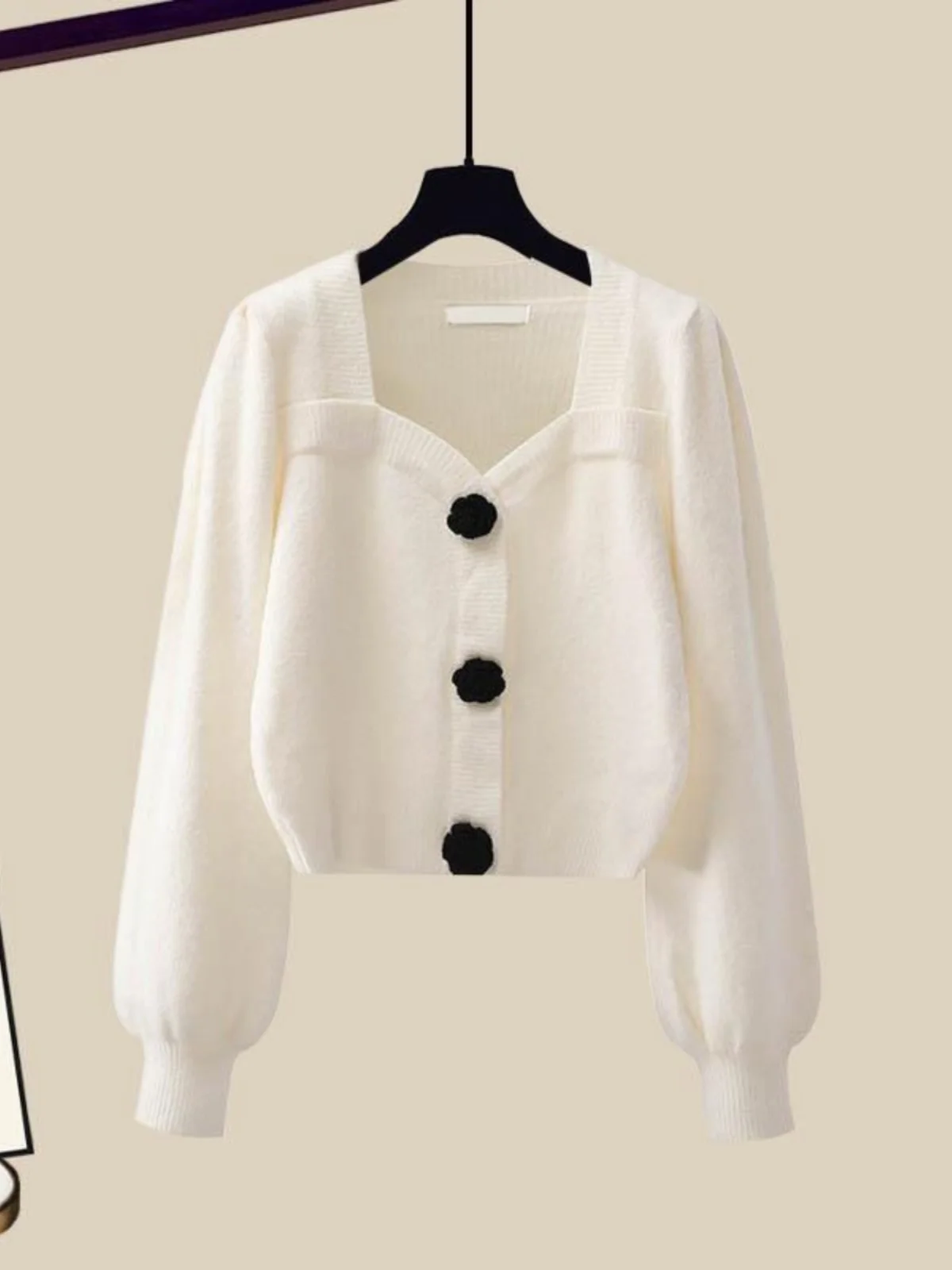 

Универсальный цветной женский вязаный свитер на пуговицах, осень-зима, теплое длинное пальто Sve V-Ne, топ Faion Sweet Sle