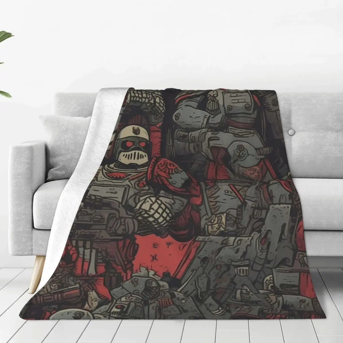 

The Guard Blankets Fleece Multi-function Sofa Throw Blankets For Home Bedroom Travel Throws Bedspread Quilt