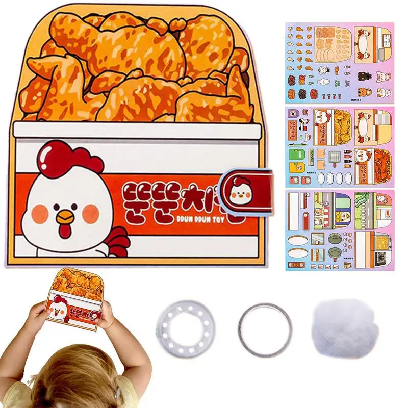 Quiet Books For Toddler 3D Pages Preschool Book Sensory bustle Book Colorful Toddler Activity Book Kindergarten bustle Book