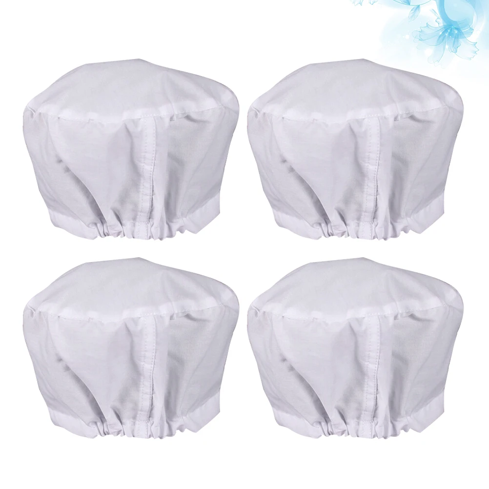 

4 Pcs Working Hat Trustworthy Workshop Cap Doctor Suitable for People Cotton Nurse Comfortable