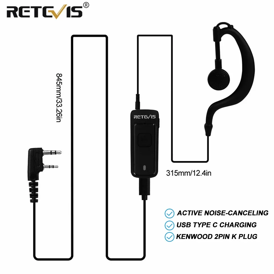 Retevis Walkie-Talkie Accessories Various Optional For Retevis RT622 RT86 RA685 RT85 RT3S