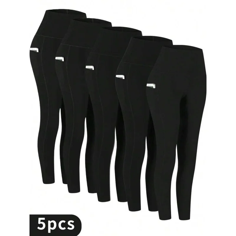 

High Waist Yoga Pants Women's Butt Lifting Trousers Comfortable Breathable Stretchy Fitness Capri Pants Casual Pants