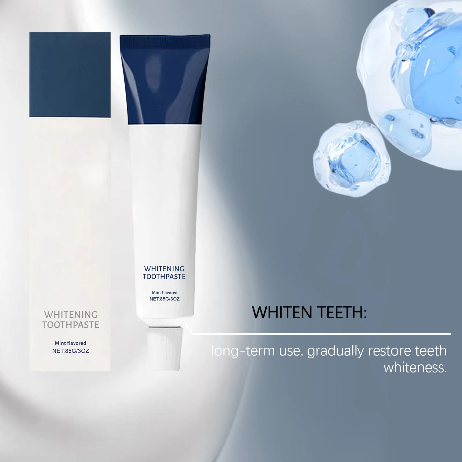 Mint Teeth Wh-itening Toothpaste Removing Dirt Deeply Cleans Freshs Breath Reduce Odor Relieve Discomfort Dental Care Toothpaste