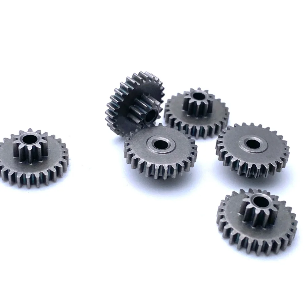 0.5M Metal Double Gear 10T 25T 2.5mm DIY Model Small Gear