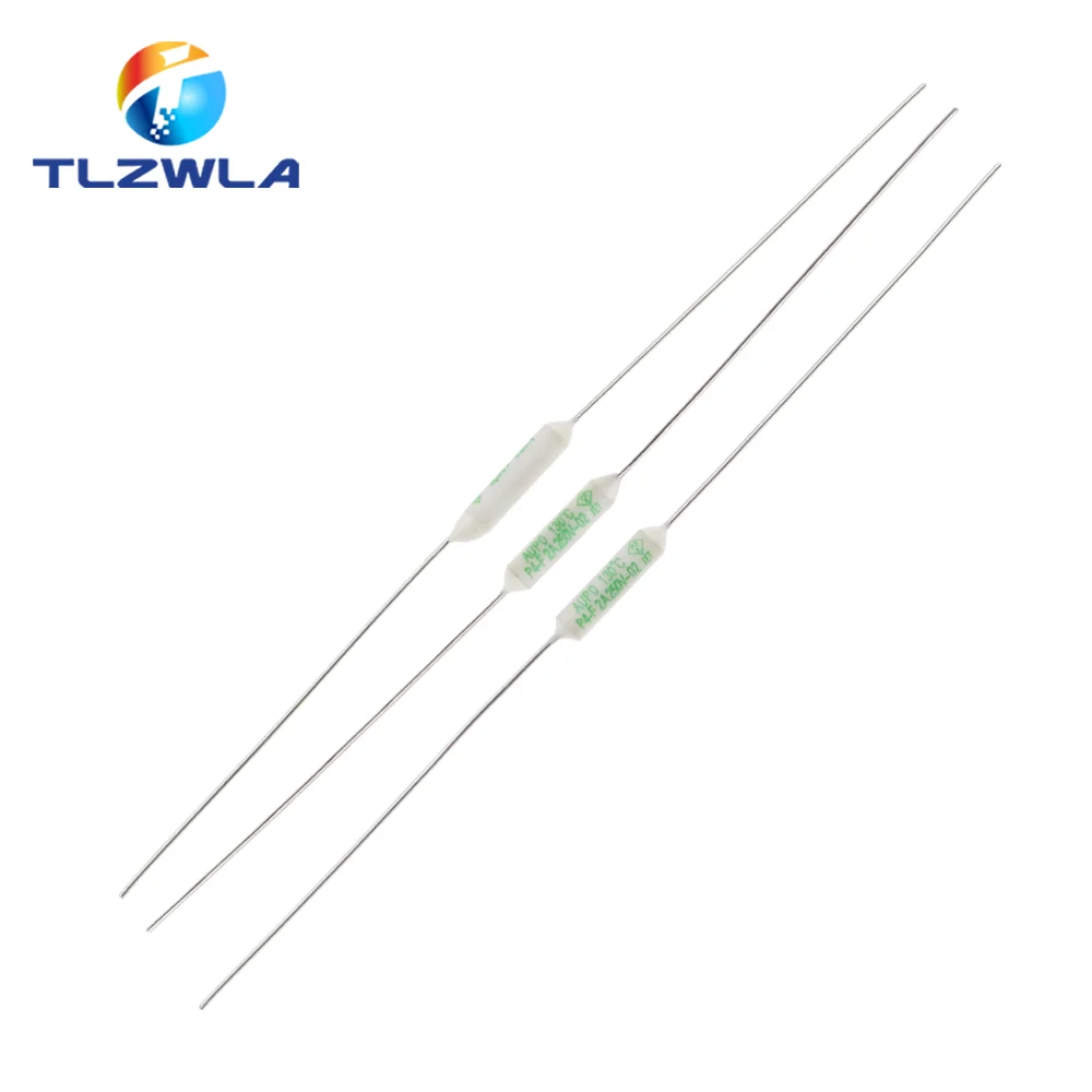 Temperature Fuse JET RF AUPO 1A 2A 3A 5A 250V 84/102/115/125/130/135/145/150C Degrees