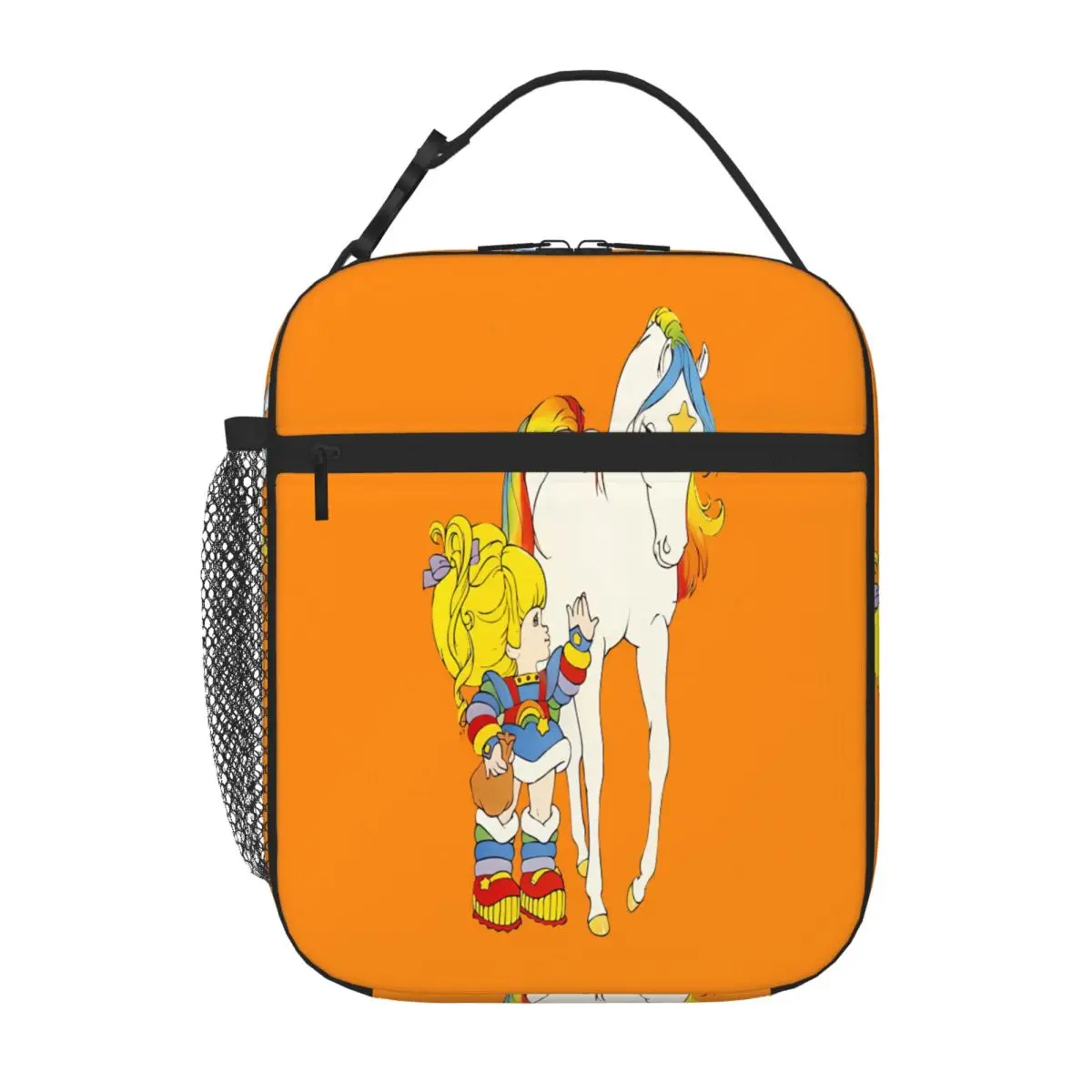 Bestselling Vintage Blondine Rainbow Brite Boho Lunch Box Bag Home To Go Lightweight Lunch Bag