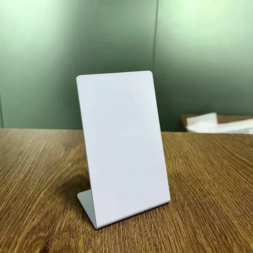 Programmable NFC Review Display Card Tap to Open Acrylic NFC Counter Sign Reusable Battery Free NFC Table Sign Business Feedback