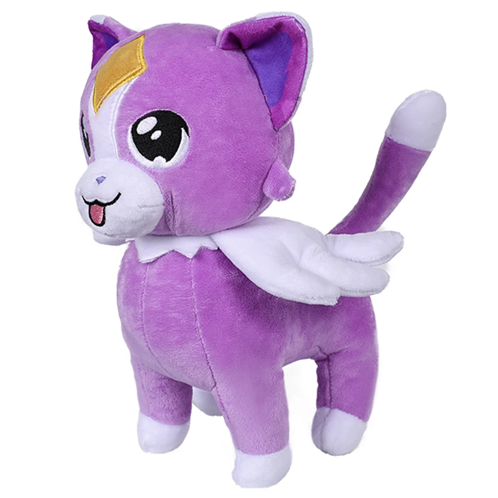 Halloween Luna Cat Cosplay Plush Game Valorant, 25cm, Desenhos animados fofos, Fantasia recheada, Mascote, Aniversário, Presente de Natal, Adulto, Crianças