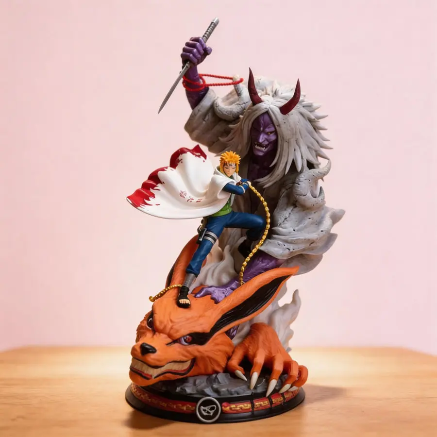 

Naruto Minato Namikaze 26cm Anime Figure GK Statue Statue Model High Quality Detailed Craftsmanship