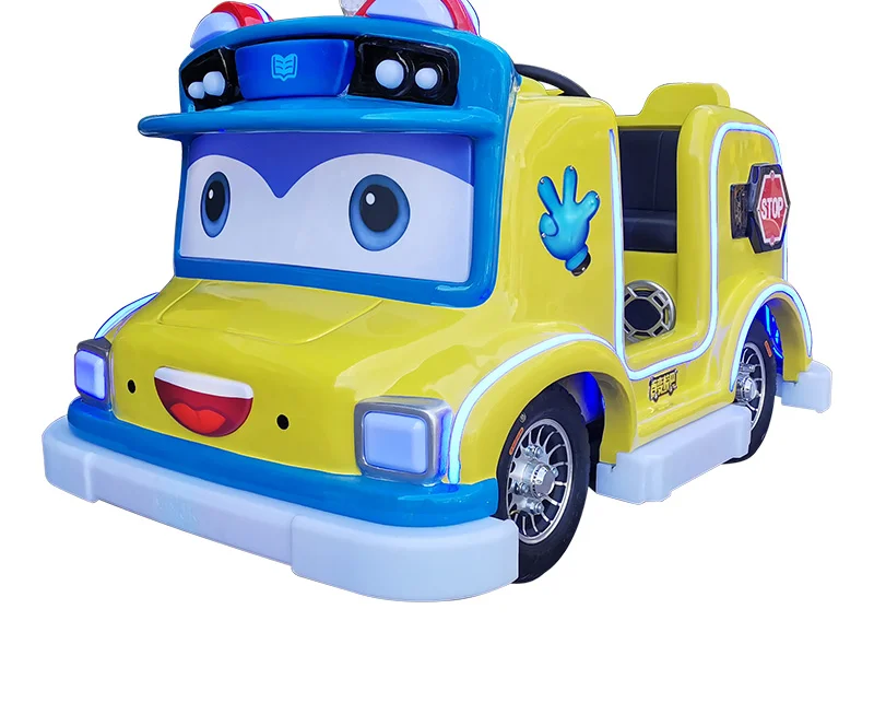 Newly designed large vacuum wheel children's outdoor amusement bus series