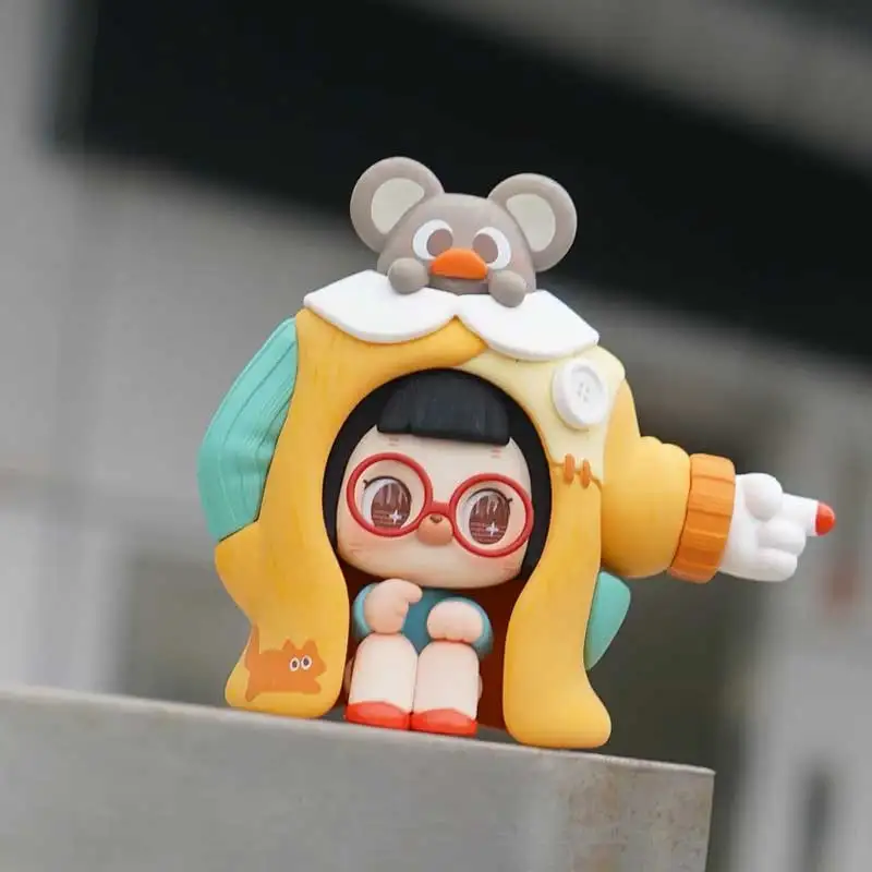 Handgemaakte kleine Peibu-ornamenten Leuke vrouwelijke geschenken Trendy accessoire Fantasierijke ideeën Blind Box Capsule-speelgoed voor animatiefans