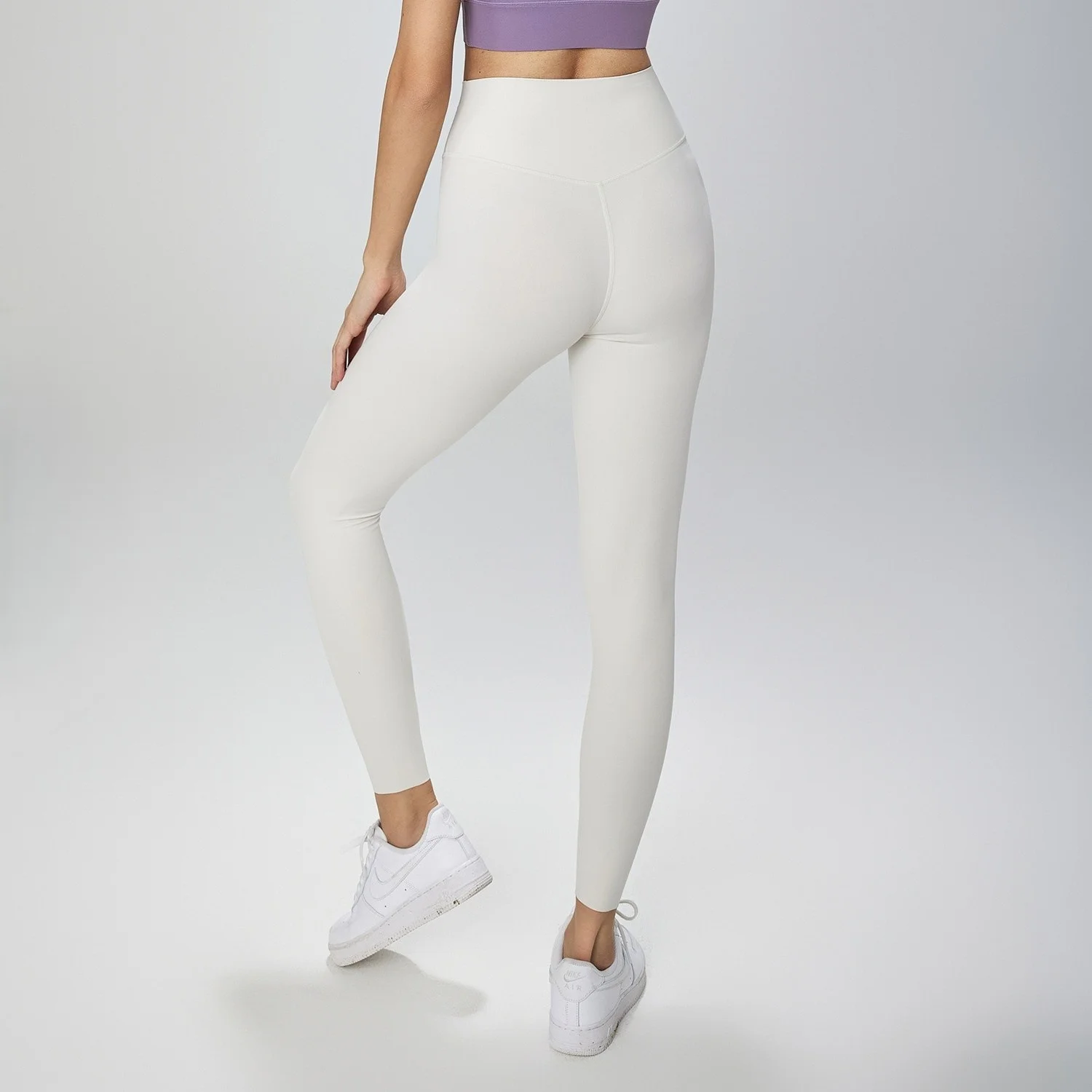 요가 팬츠 발목 길이 여성 여름용 양모 하이웨이스트 리프트 스트레치 워킹 포켓 여성용 보온 팬츠 트렌디 신상