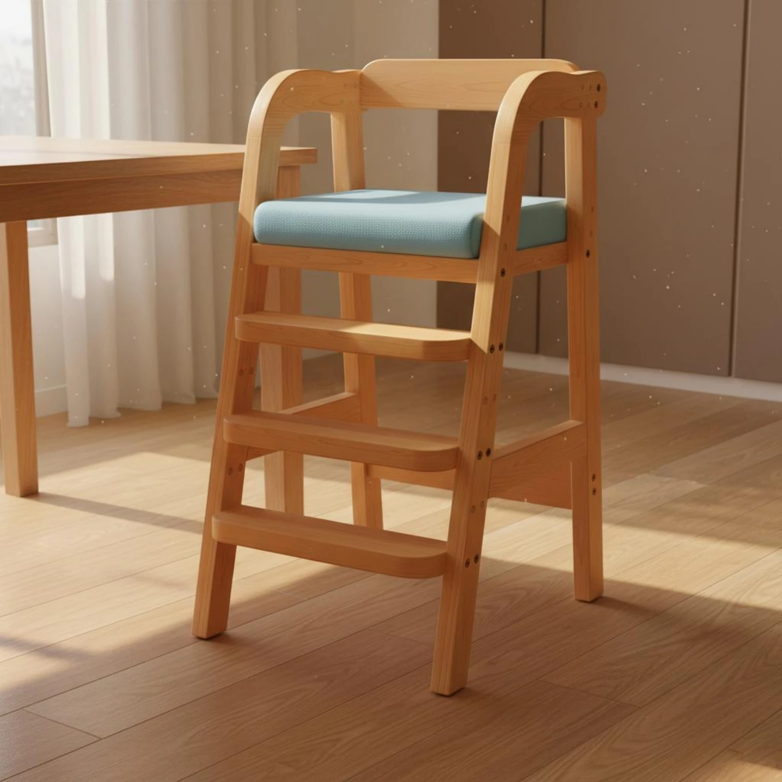 chaise-haute-bebe-reglable-facile-a-nettoyer-evolutive-siege-d'alimentation-peu-encombrant-pour-enfant-ideale-pour-manger-et-nourrir