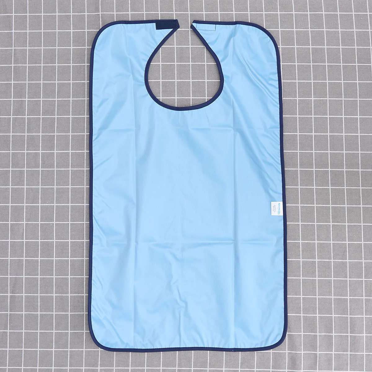 1Pcs Adult Waterproof Bib Green Adjustable Tape Mealtime Adult Clothing Protector Washable Aid Apron Washable Bib Protector