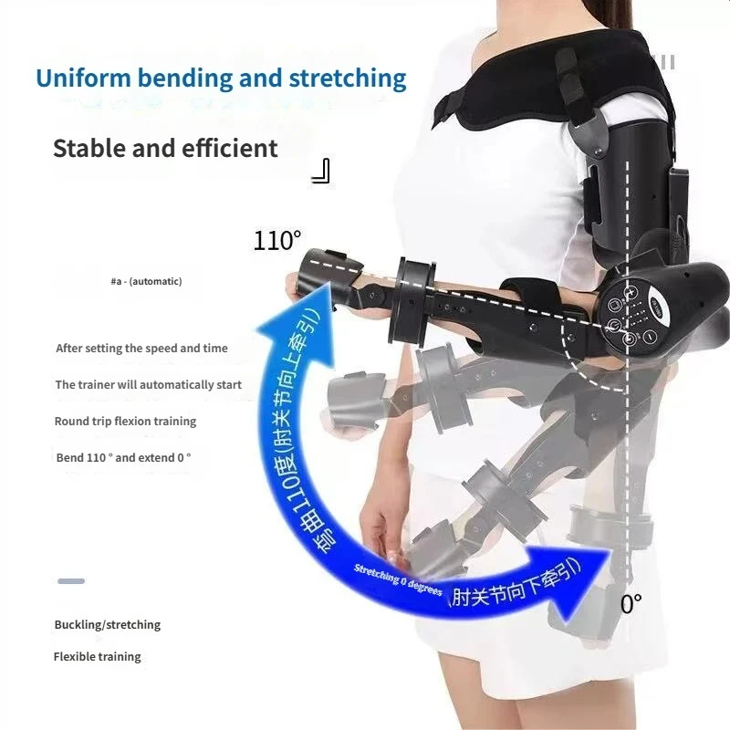 

Upper Arm Elbow Support Brace | Adjustable Joint Stabilizer for Daily Recovery & Mobility Assistance