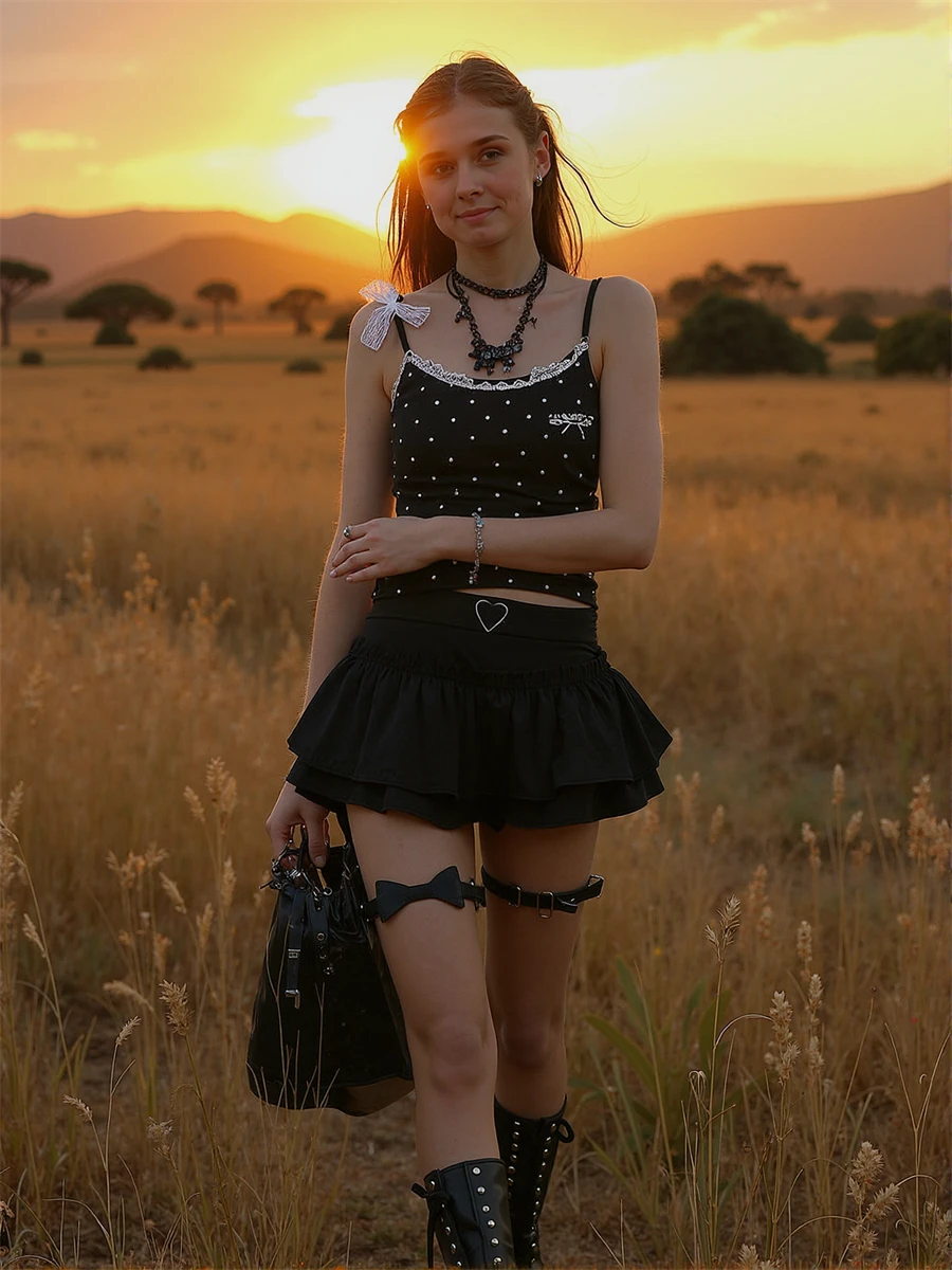 

Skirts Women High Waist Denim Skirt with Frayed Hem Casual Aesthetic Comfortable Design for Summer Streetwear and Daily Looks