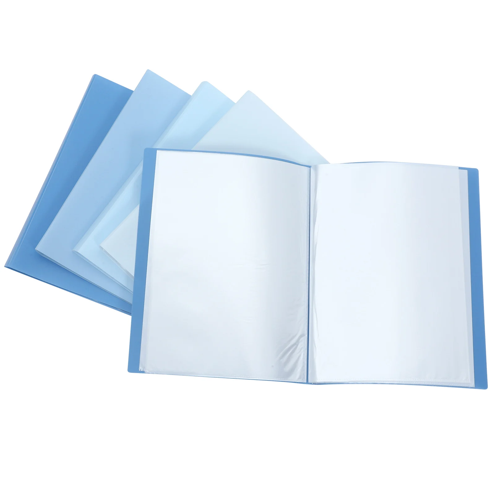 

5 шт., папка для документов градиентного цвета, портативный органайзер для файлов с несколькими карманами для хранения произведений искусства, презентации