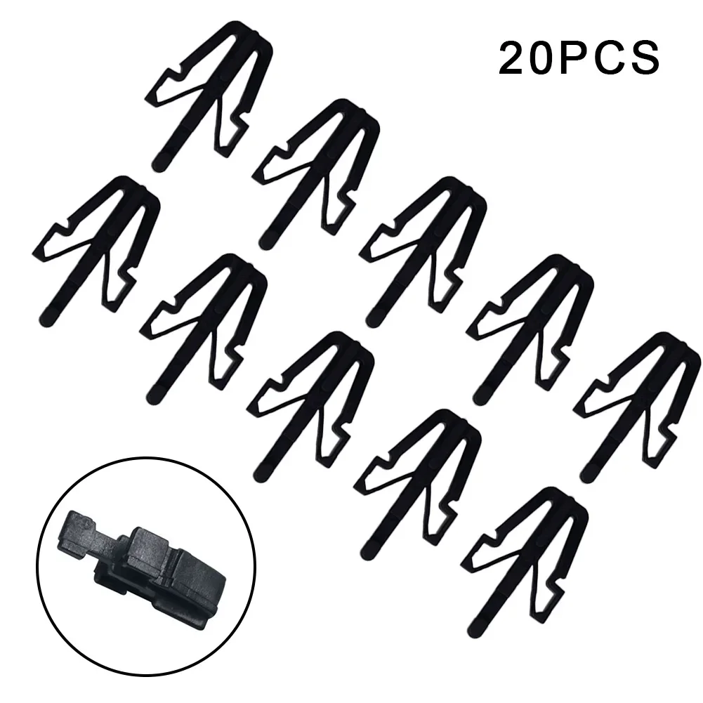 20Pcs Front Grille Clip For Holden Rodeo For Isuzu Pickup KBZ TFR D-MAX L200 For Brava Car Clips Fasteners Interior Accessories