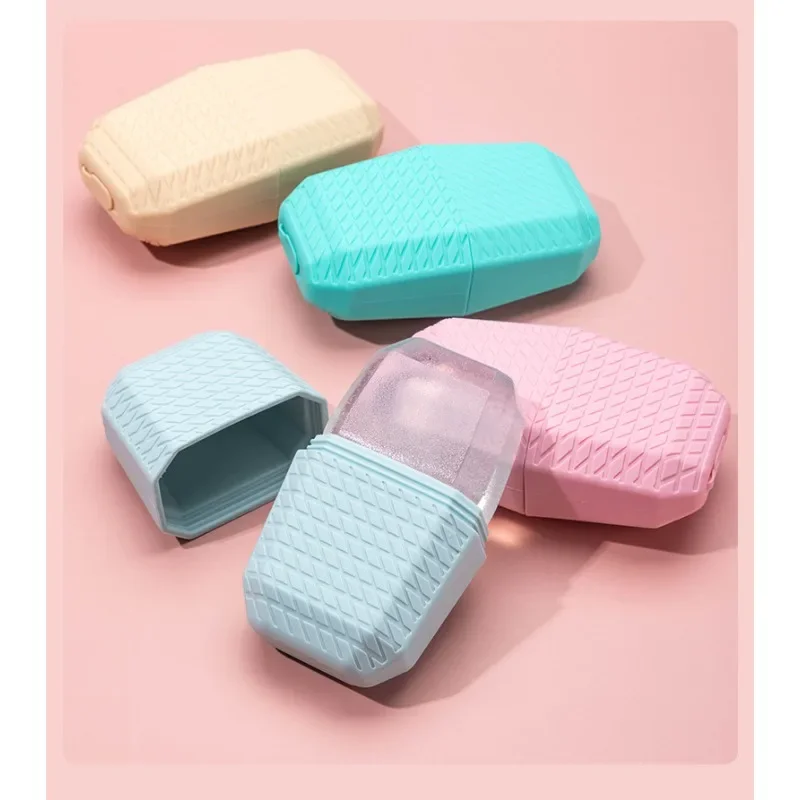 Plateaux à glaçons en Silicone, boule de glace de levage de beauté, masseur de visage, contour pour les poches oculaires, rouleau de glace pour le visage, rétrécit les Pores